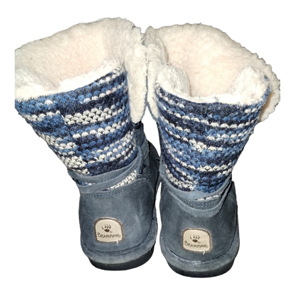 Navy blue Bearpaw boots size 8 - Picture 12 of 13